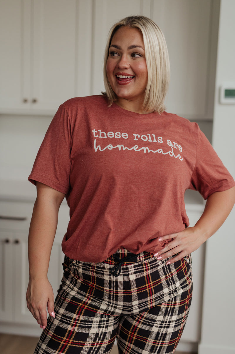 These Rolls are Homemade Tee Tops   