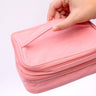 Travel Cord Organizer Case in Pink