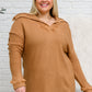 Travel Far & Wide Sweater in Taupe Womens