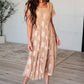 Trusting My Intuition Balloon Sleeve Dress in Camel Dresses   