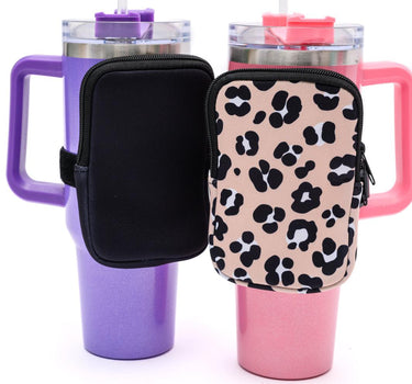 Tumbler Zip Pouch Sets in Assorted Colors