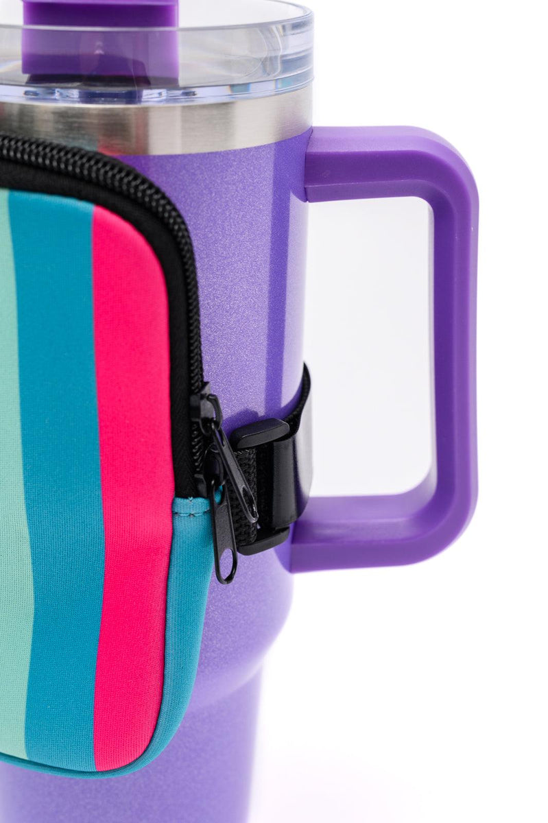 Tumbler Zip Pouch Sets in Assorted Colors - Three Mad Hatters Mercantile 
