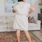 Twisted and Tailored Striped Dress Womens Dresses   