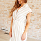 Twisted and Tailored Striped Dress Womens Dresses   