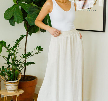 Two Hearts Meet Maxi Skirt