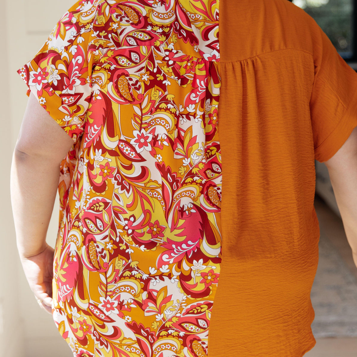 Two Sides To The Story Blouse - Three Mad Hatters Mercantile 