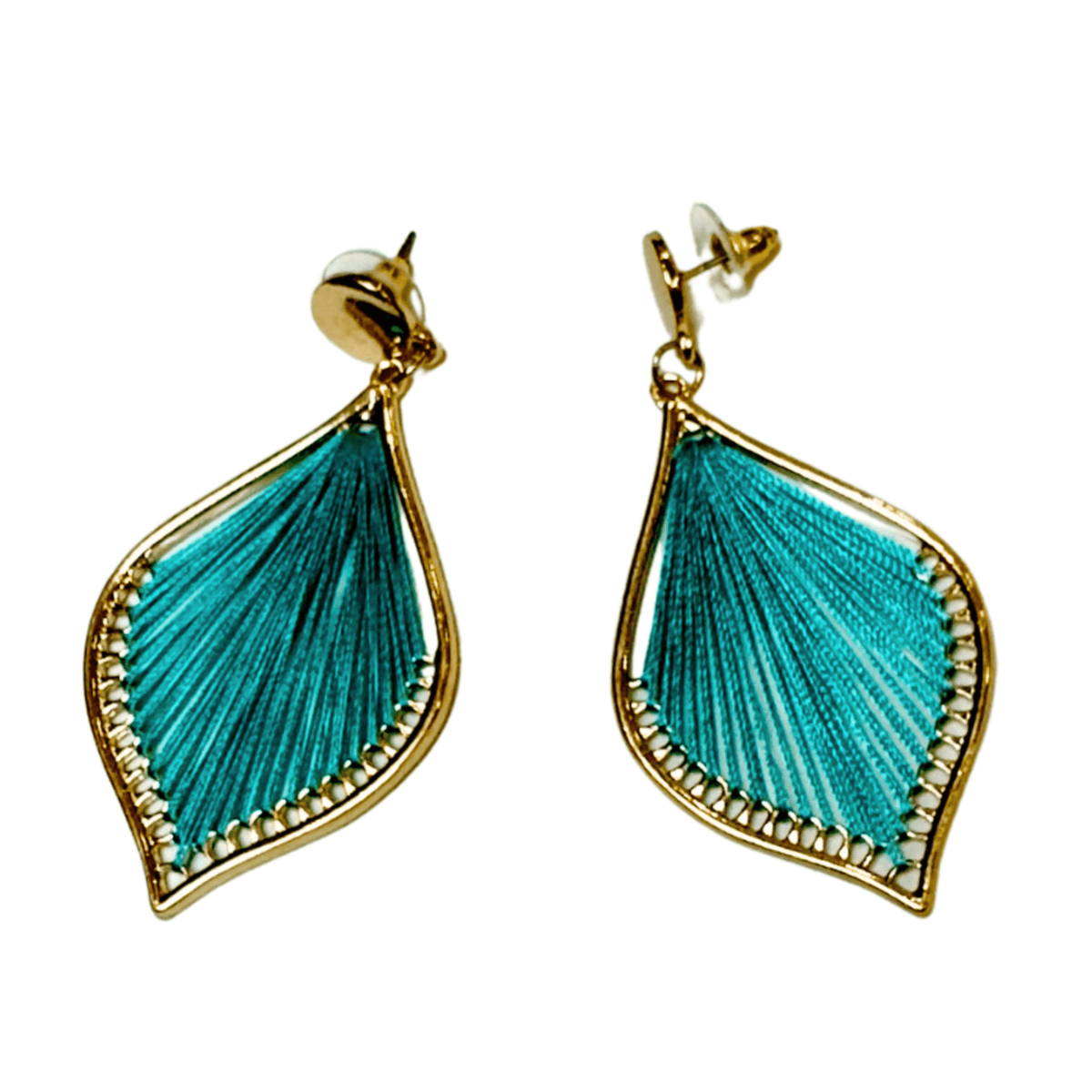 Threads of Tranquility Earrings - Three Mad Hatters Mercantile 