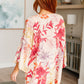 Vacay Season Bell Sleeve Kimono Womens Kimono   