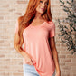 We Go Together Top In Cantaloupe Womens Tops   