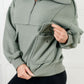 Winter is Coming Fleece Collared Pullover Tops