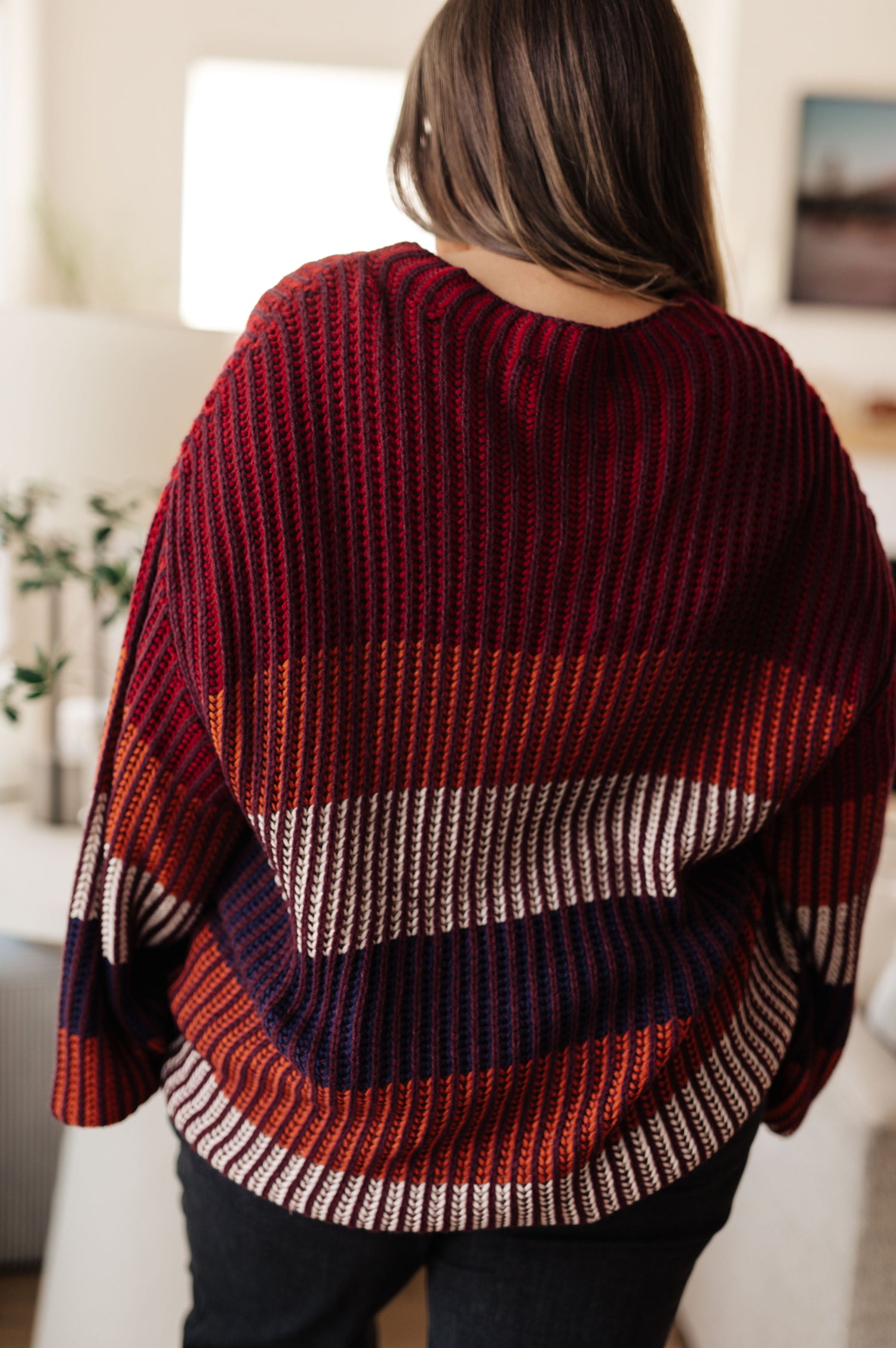 World of Wonder Striped Sweater Tops   