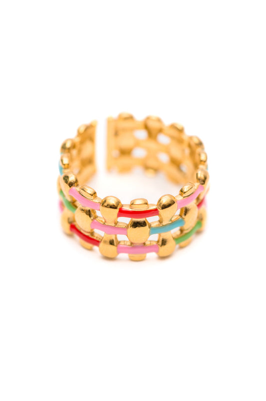 Woven in Color Ring Accessories   