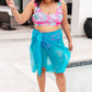 Wrapped In Summer Versatile Swim Cover in Teal Swimwear   