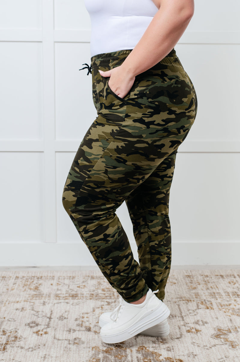 Your New Favorite Joggers in Camo Bottoms