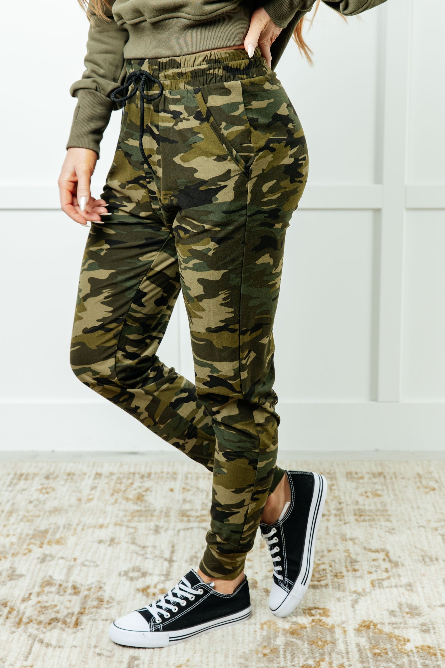 Your New Favorite Joggers in Camo Bottoms