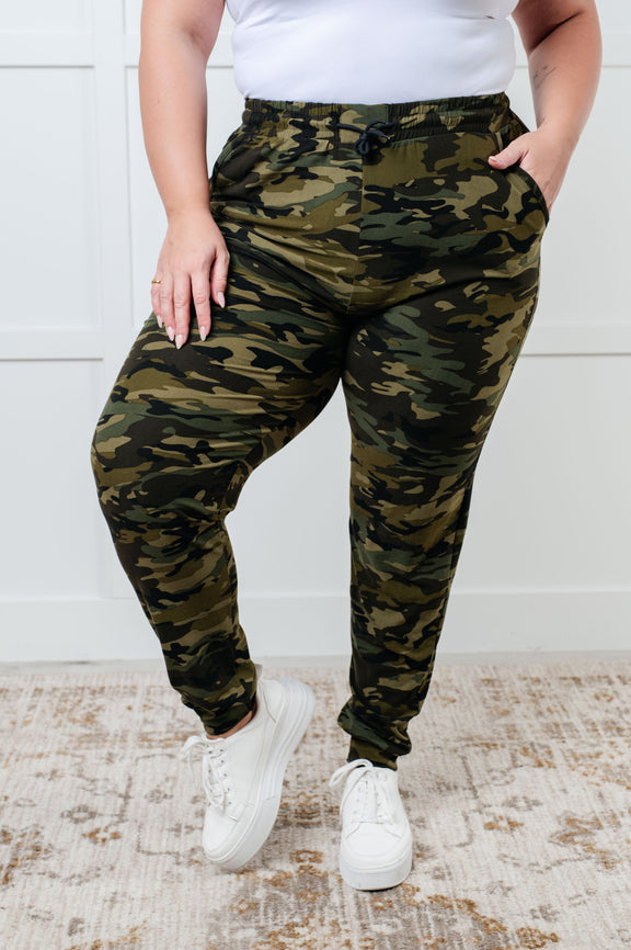 Your New Favorite Joggers in Camo Bottoms