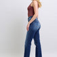 Judy Blue Washed Straight Leg Jeans with Pockets Womens Jeans