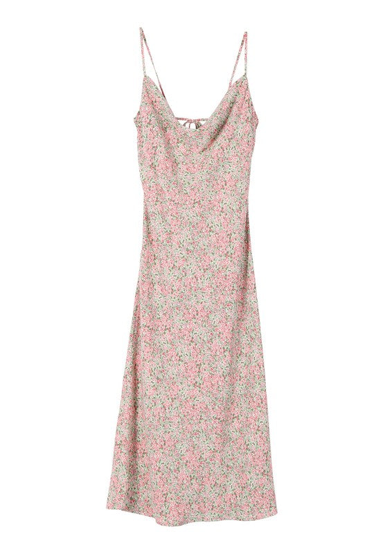 Garden Party Soft Floral Dress    