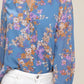 Floral chiffon blouse Womens Blouse   