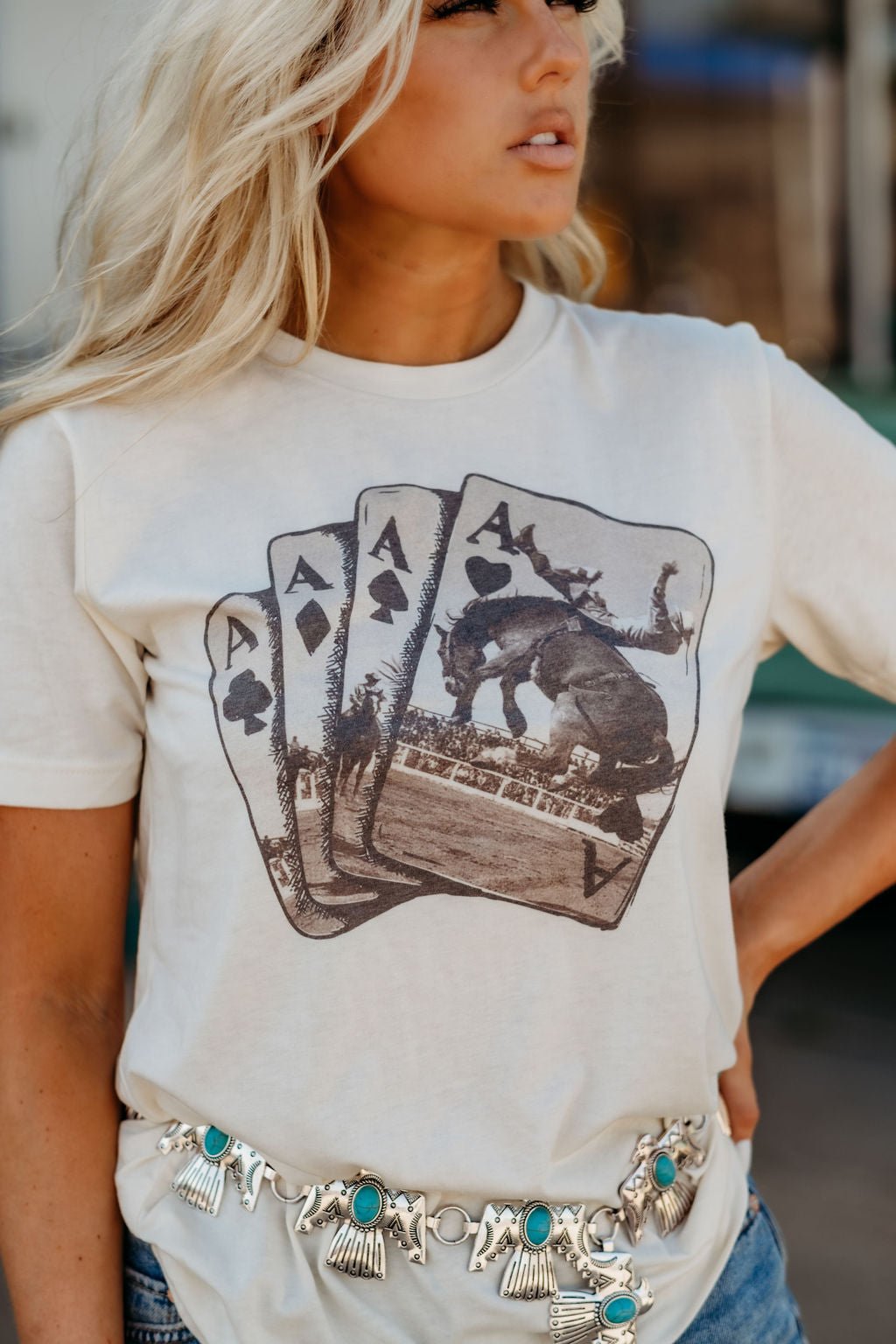 Ace of Cowboys Graphic Tee Graphic Tees   