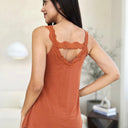 Basic Bae Lace Detail V-Neck Cutout Cami