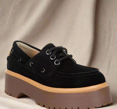 Cuckatoos Chunky Suede Oxford Loafers