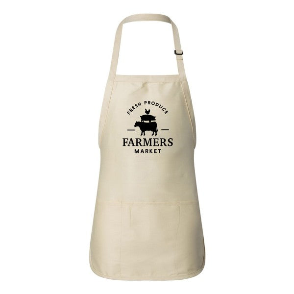 Fresh Produce Market Apron Apron Natural Adult 