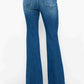 Bytos High Rise Bootcut Jeans with Pockets Womens Jeans