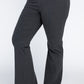 Plus Everyday Flare Bottoms  Chacoal 1X 