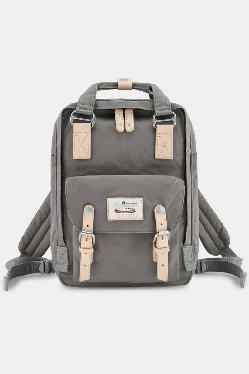 Himawari Contrast Waterproof Nylon Backpack Bag - Three Mad Hatters Mercantile 