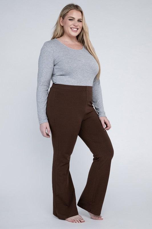 Plus Everyday Flare Bottoms - Three Mad Hatters Mercantile 