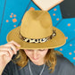 Wild Side Fedora Hat Fedora Hat Camel One Size 