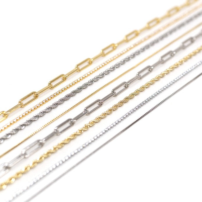 The Clara Chain Necklaces   