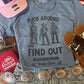 Buck Around and Find Out Graphic Tee Graphic Tees   