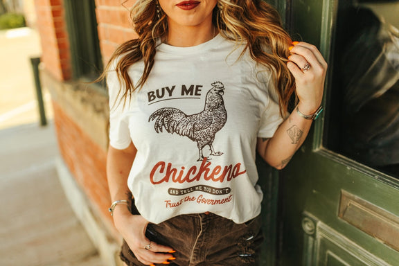 Buy Me Chickens Graphic Tee Graphic Tees   