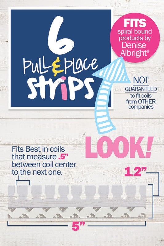 Pull & Place Plastic Snap-in Strips Snap In Strips   