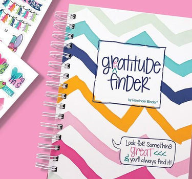 Gratitude Journal with Stickers Non-Dated 52-Week