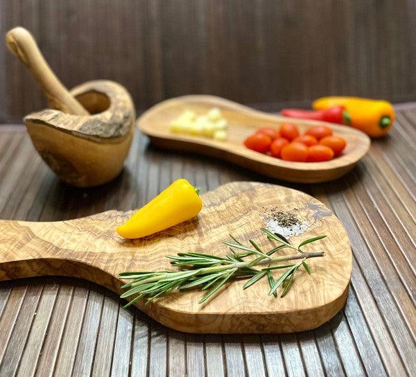 Mediterranean Olive Wood Collection - Three Mad Hatters Mercantile 