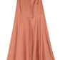 Dressed up satin two-piece mermaid dress set Maxi Dress   