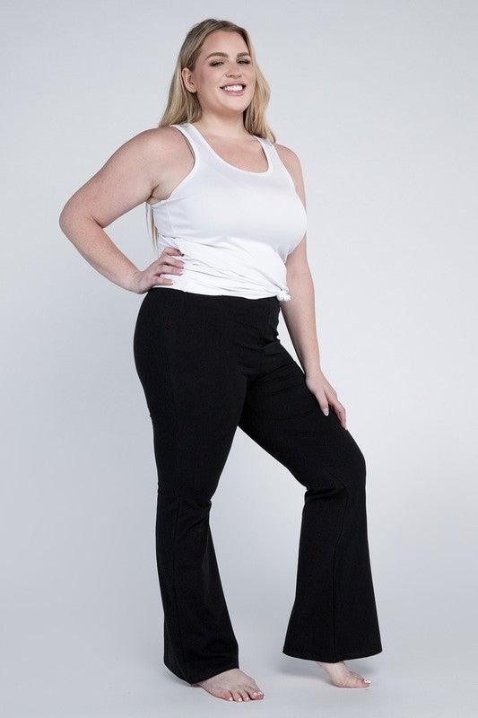 Plus Everyday Flare Bottoms - Three Mad Hatters Mercantile 