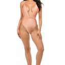 Sultry Waves: Crisscross Cut-Out One-Piece Swimsuit