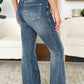 Judy Blue Full Size High Waist Tummy Control Flare Jeans    