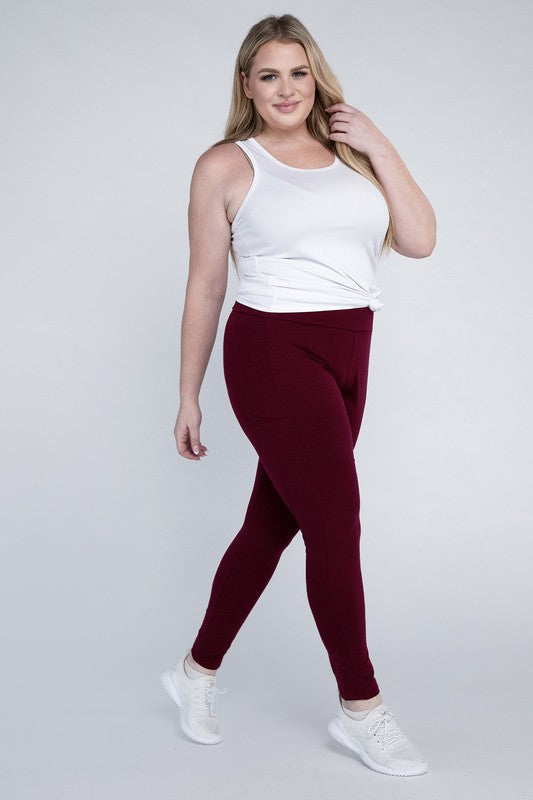 Plus Everyday Leggings with Pockets Leggings   