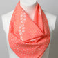 Dot and Floral Border Bandana Scarf Scarf   