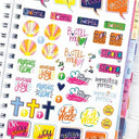 Faith-Based Gratitude Journal w Stickers 52-Week