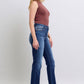 Judy Blue Washed Straight Leg Jeans with Pockets Womens Jeans