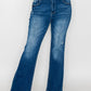 Bytos High Rise Bootcut Jeans with Pockets Womens Jeans