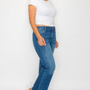 bytos Cat's Whiskers Mid Rise Ankle Jeans