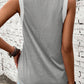 V-Neck Wide Strap Tank    