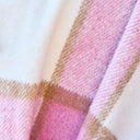 Double Take Plaid Button Up Lapel Collar Coat